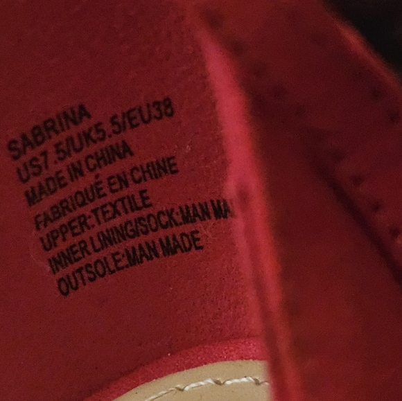 Shoe Dazzle Women's Red Platform Heels - Picture 15 of 15